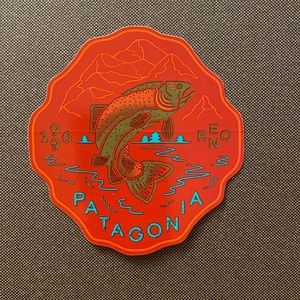 Patagonia Reno store sticker